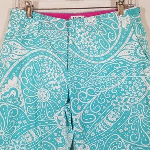 Izod Women's Cropped Ankle Capris Chinos Pants